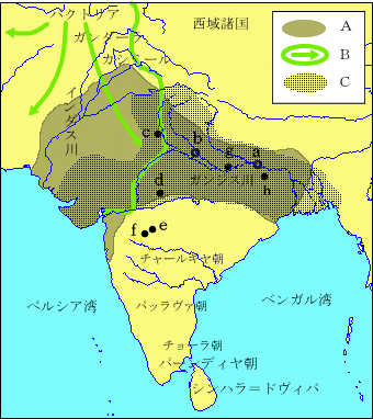 ５～７世紀のインド