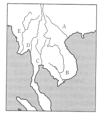 インドシナの主な川