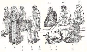 礼拝の作法