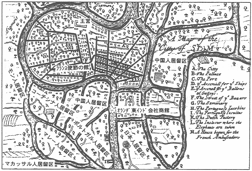 アユタヤ地図