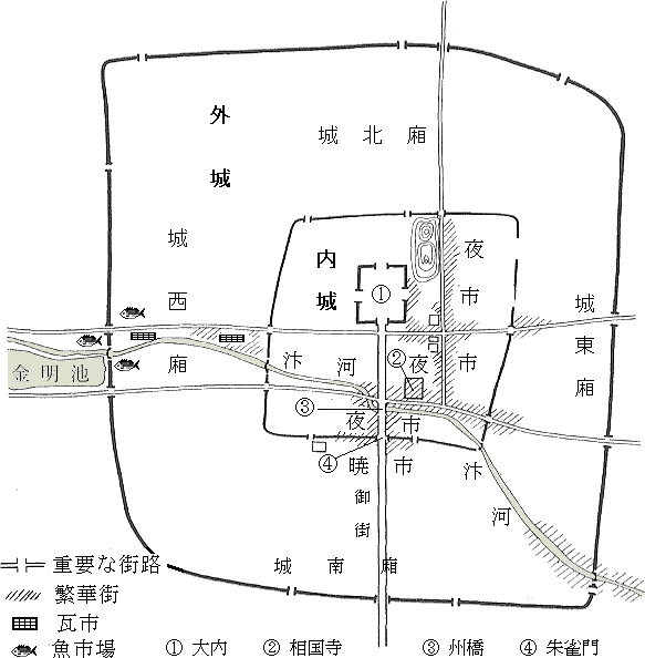 開封地図