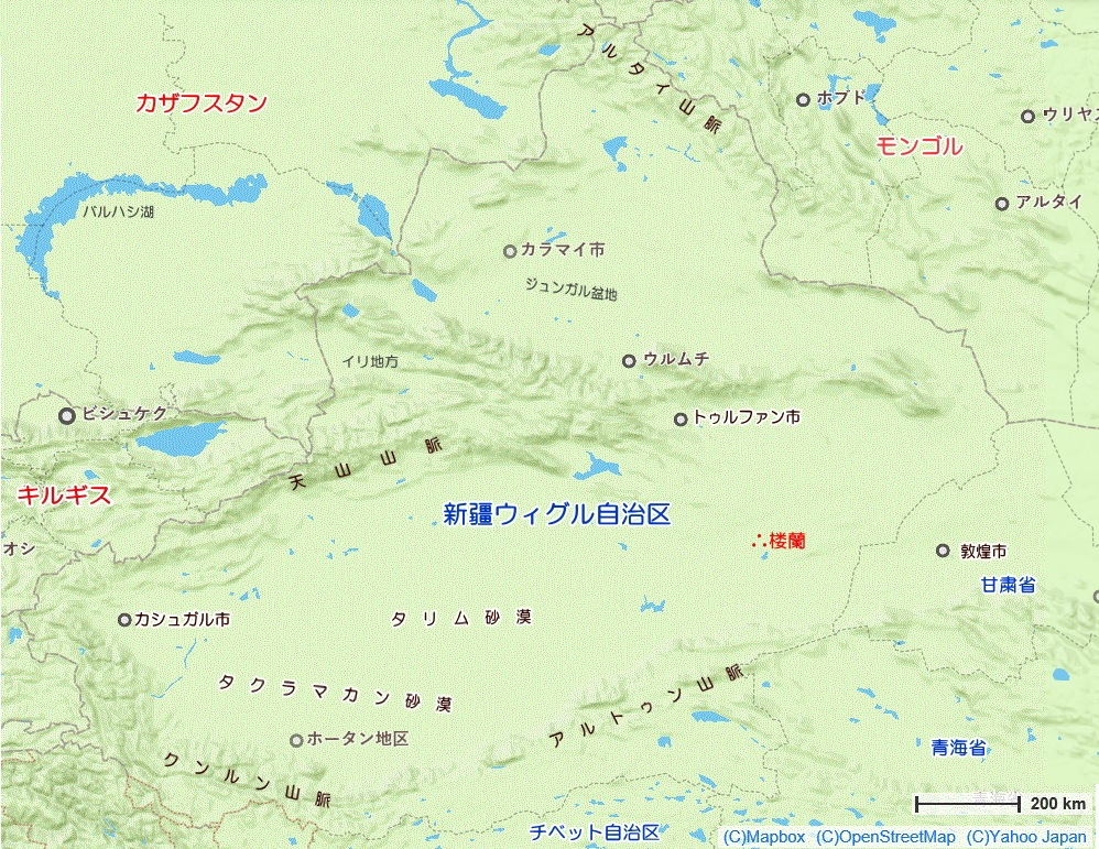 新疆ウィグル自治区