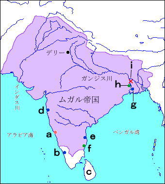 インドでの英仏抗争